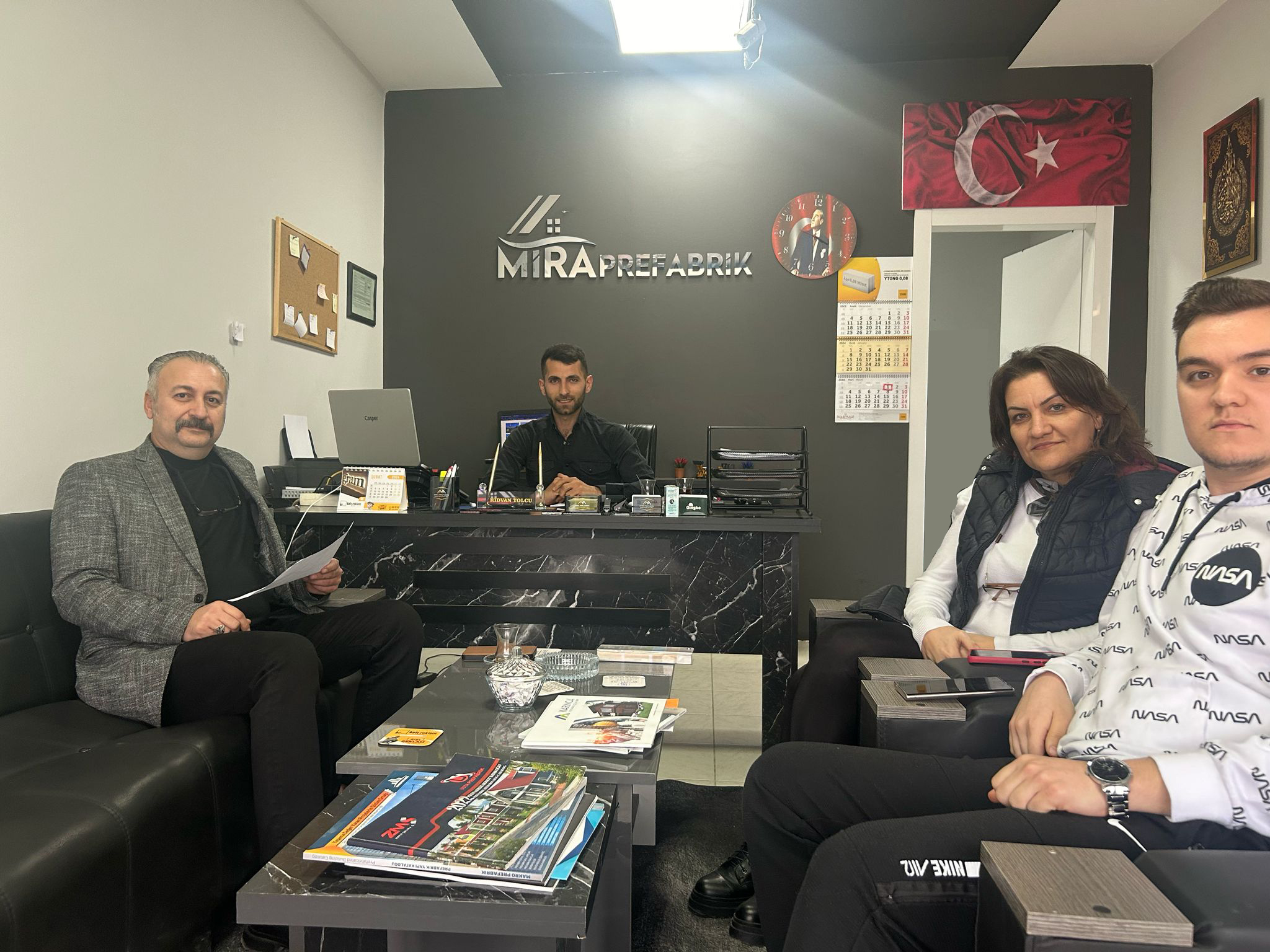 Bahadır Uzun Tamamlanan Prefabrik Ev