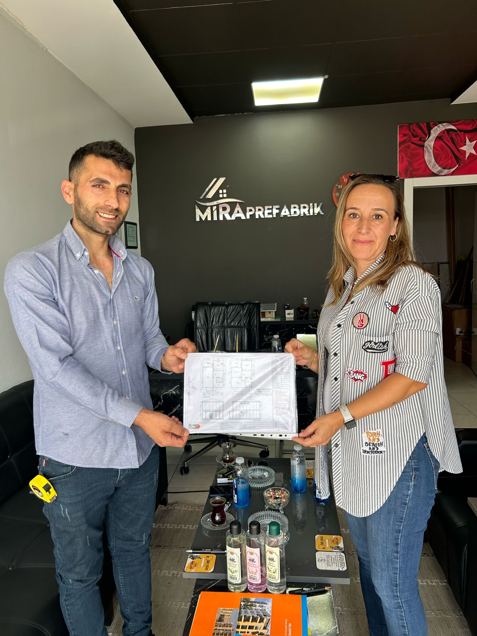 Tolga Yörük Tamamlanan Prefabrik Ev