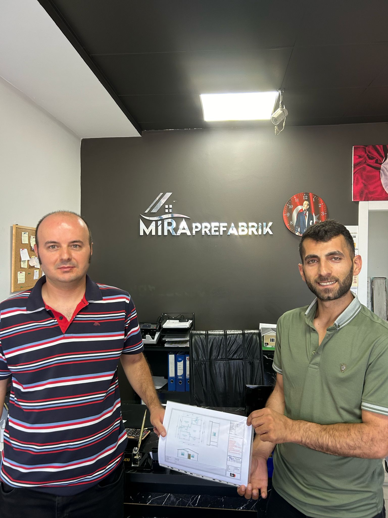 Ahmet Günay Tamamlanan Prefabrik Ev