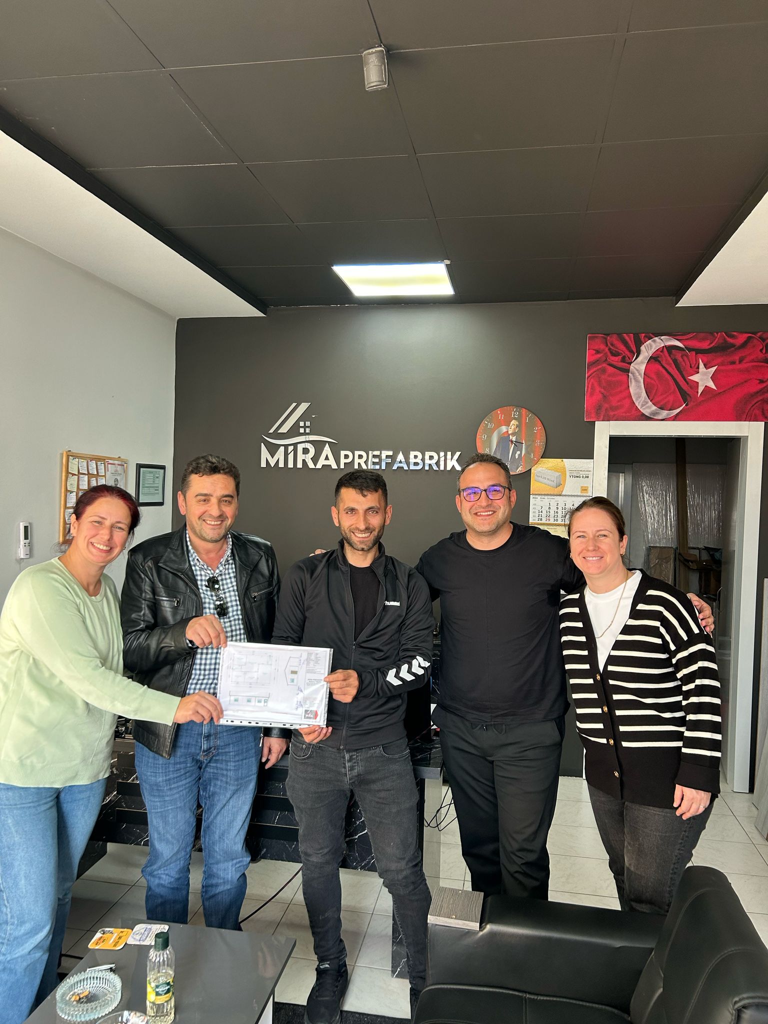Şükrü Şişman Tamamlanan Prefabrik Ev