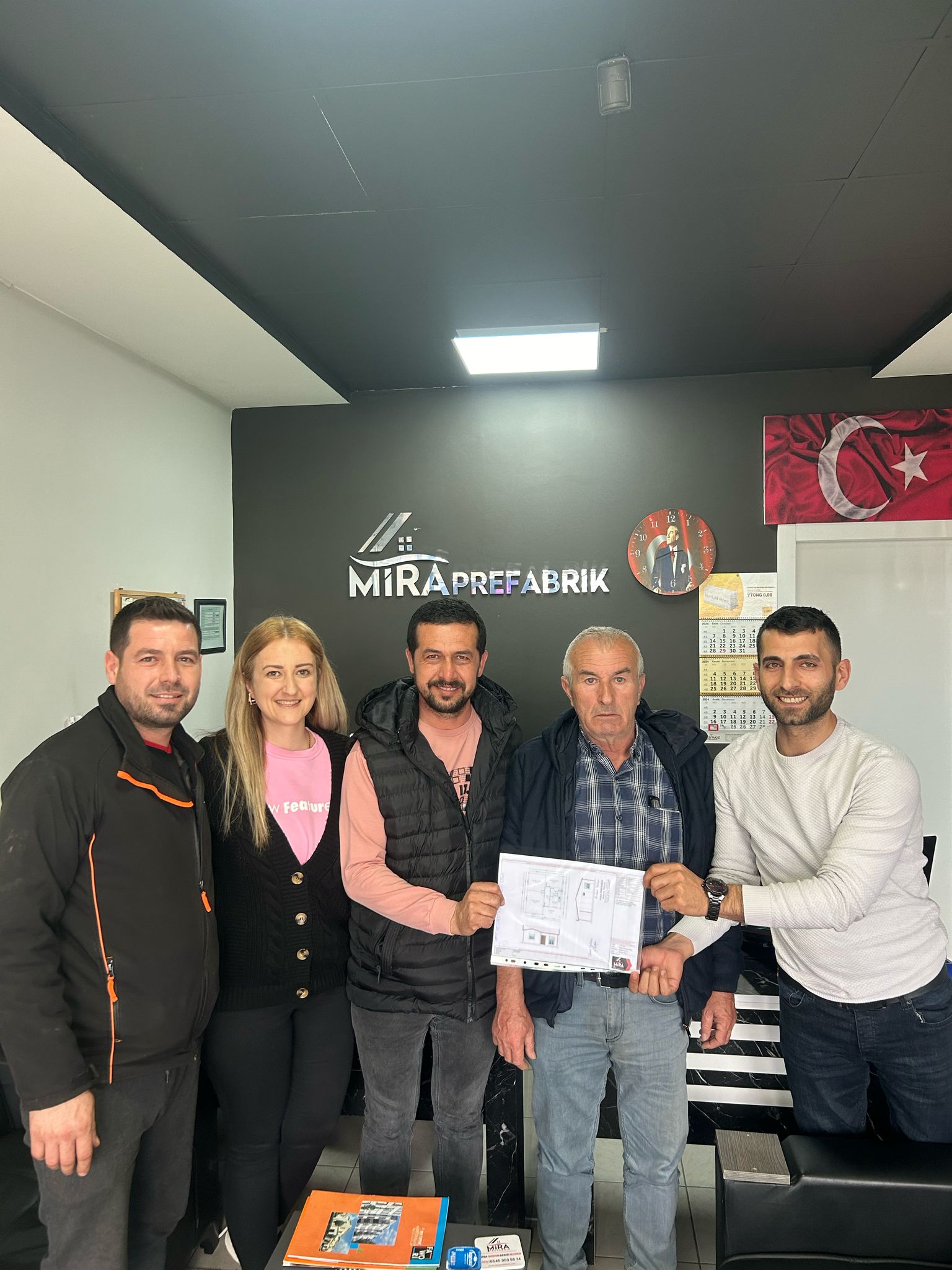 Umut Helvacı Tamamlanan Prefabrik Ev
