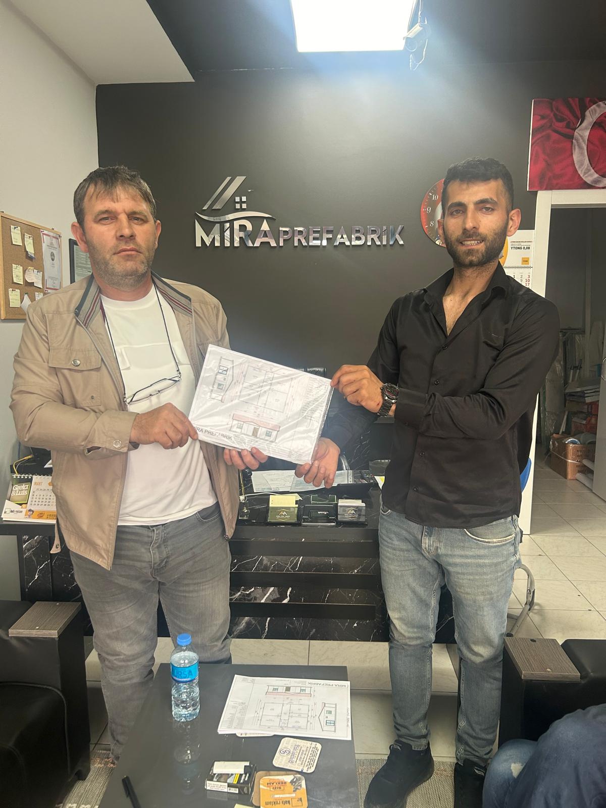 İbrahim Mercan Tamamlanan Prefabrik Ev