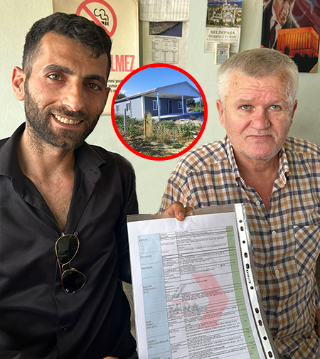 Fikri İpek Tamamlanan Prefabrik Ev