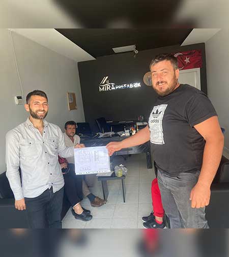 Mustafa Aykan Tamamlanan Prefabrik Ev