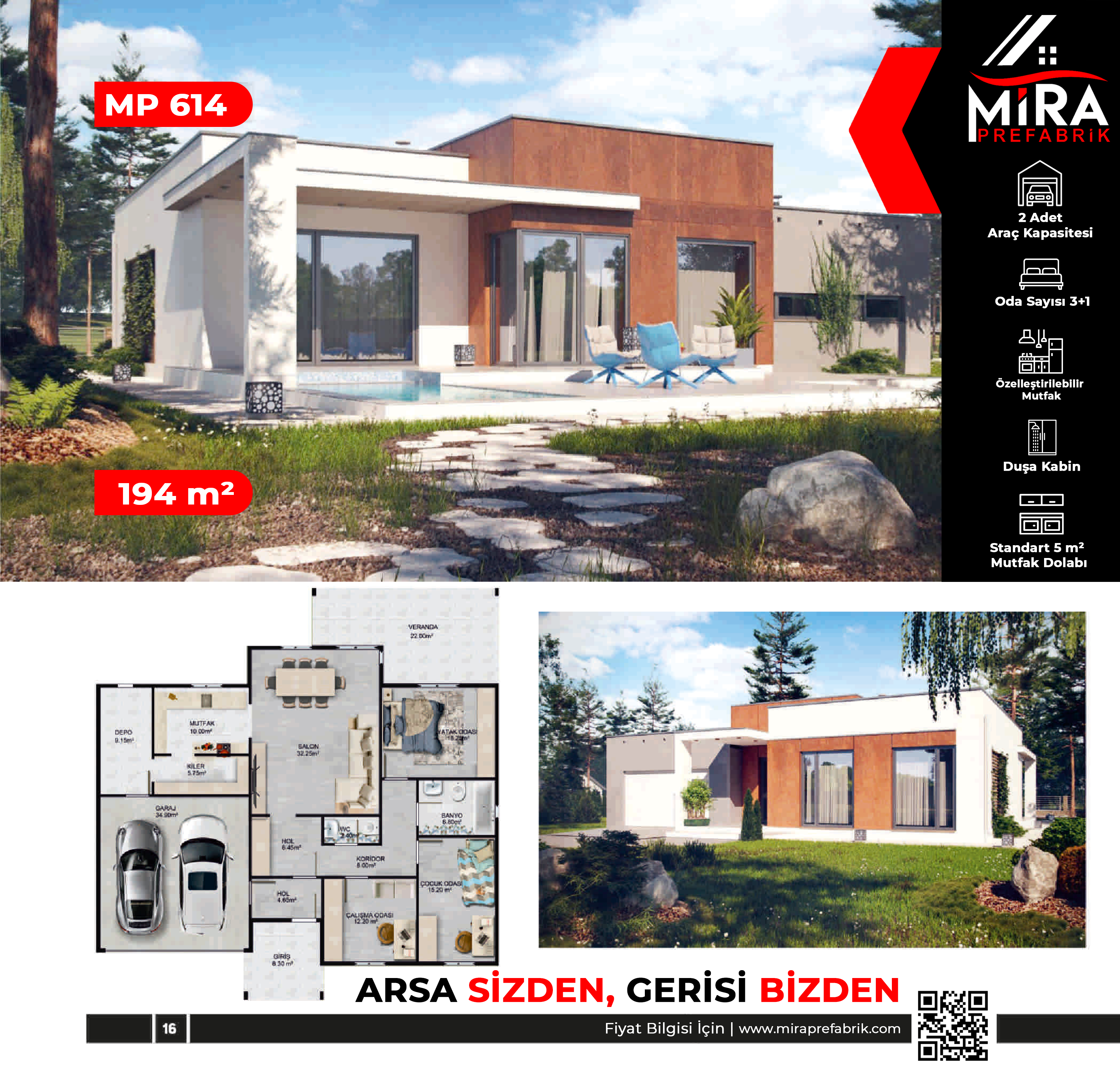 194 m² Çelik Ev Fiyatları