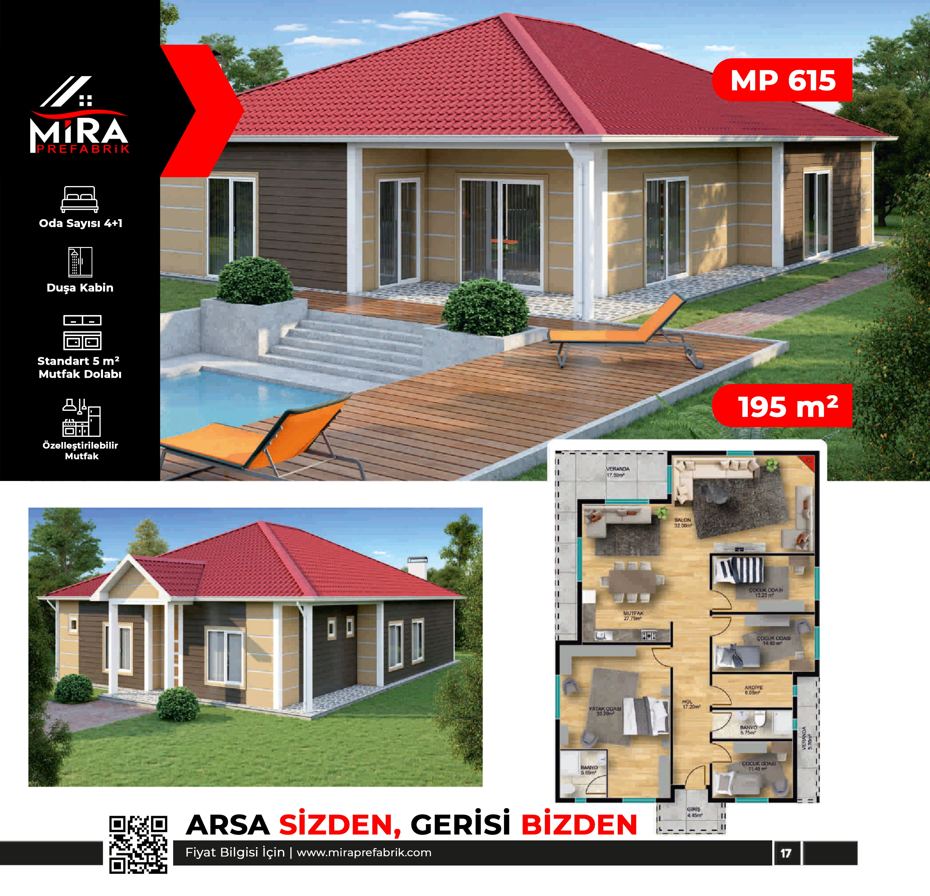 195 m² Çelik Ev Fiyatları