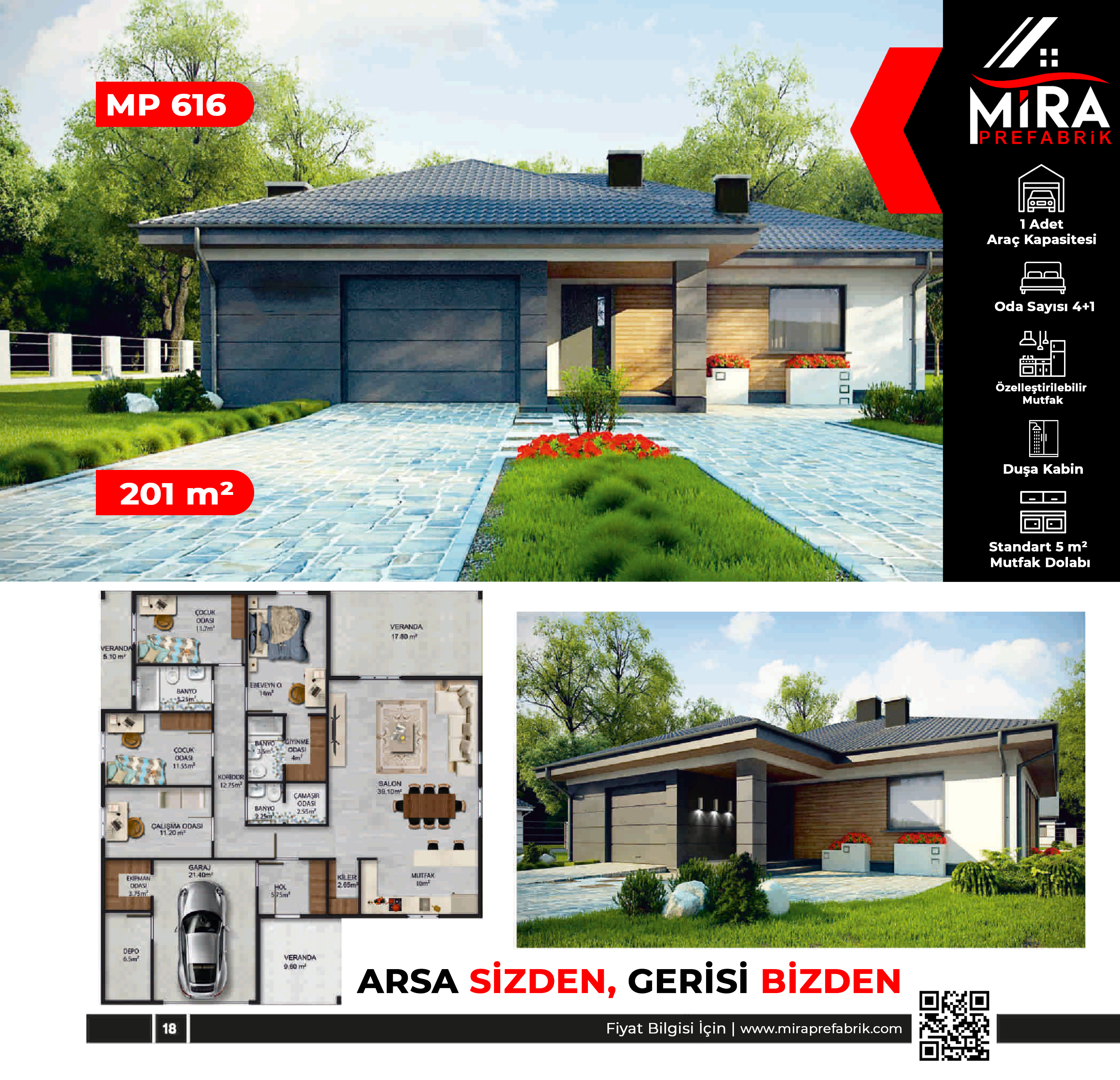 201 m² Çelik Ev Fiyatları