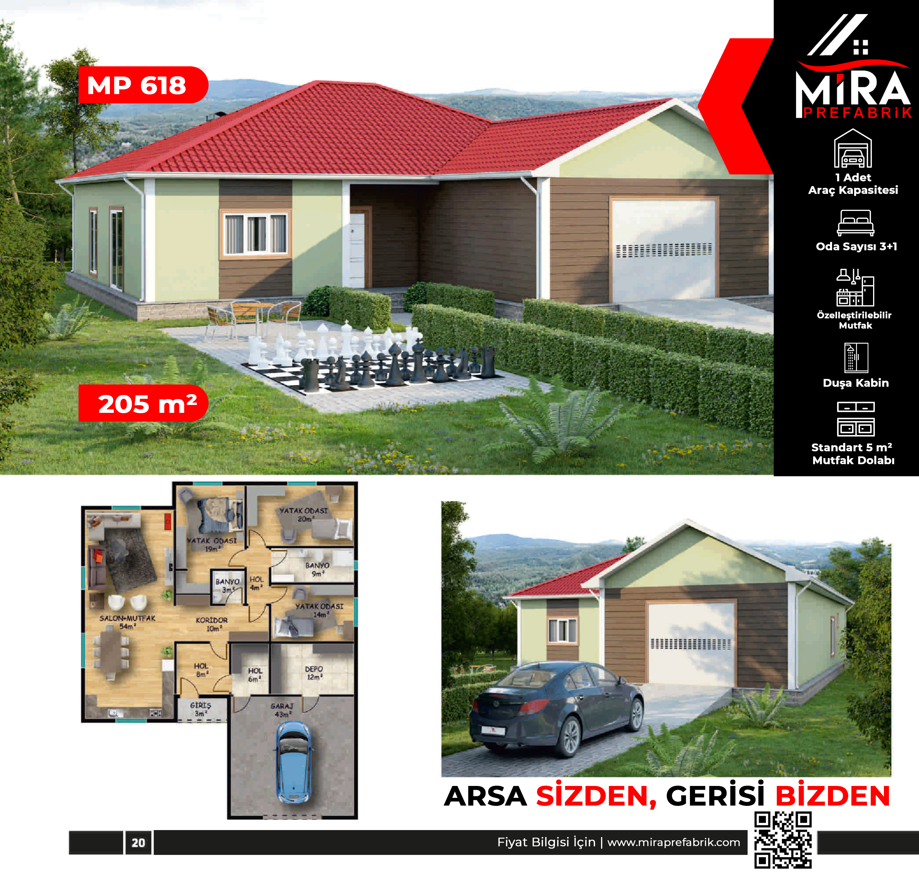 205 m² Çelik Ev Fiyatları