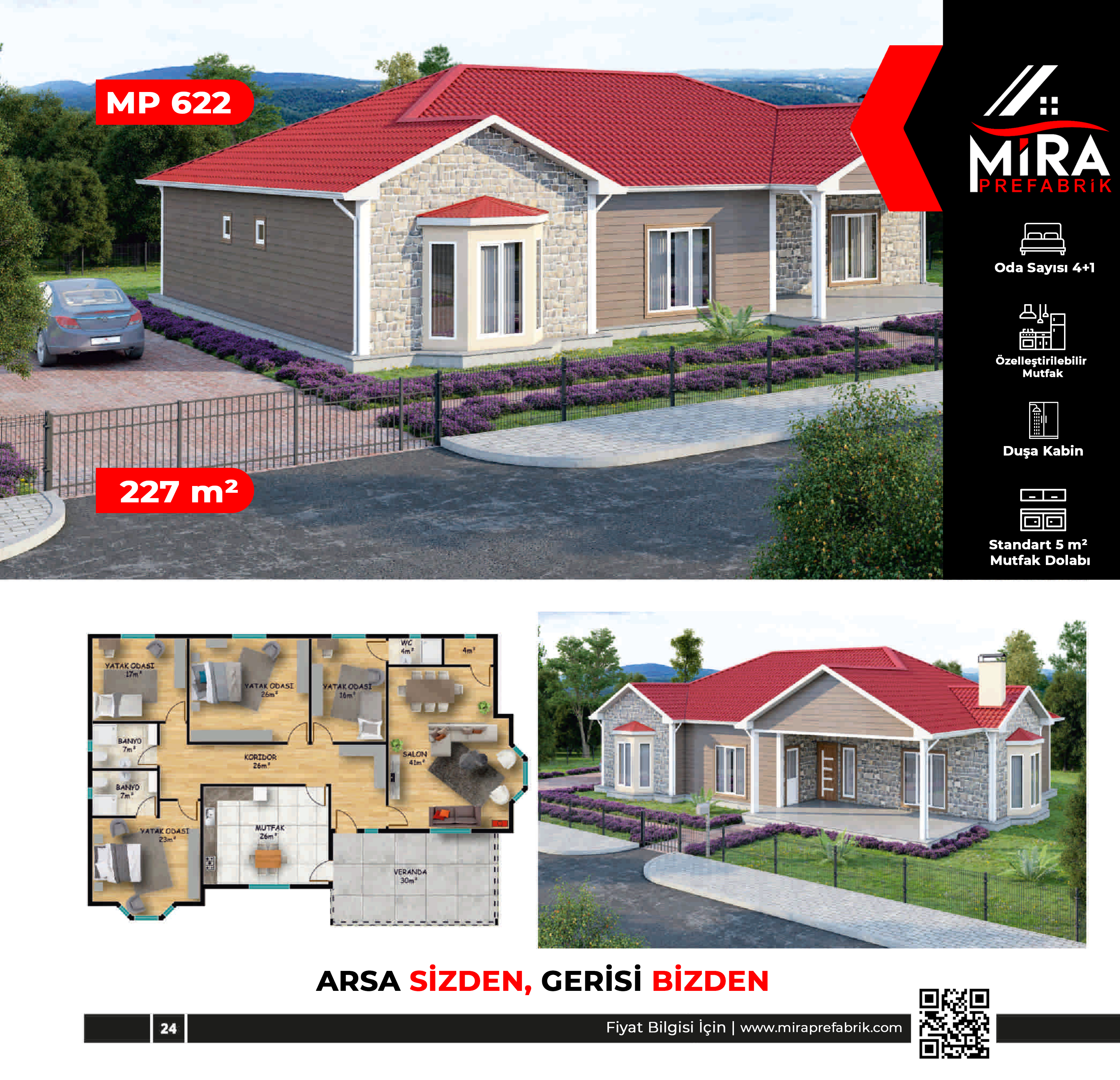 227 m² Çelik Ev Fiyatları