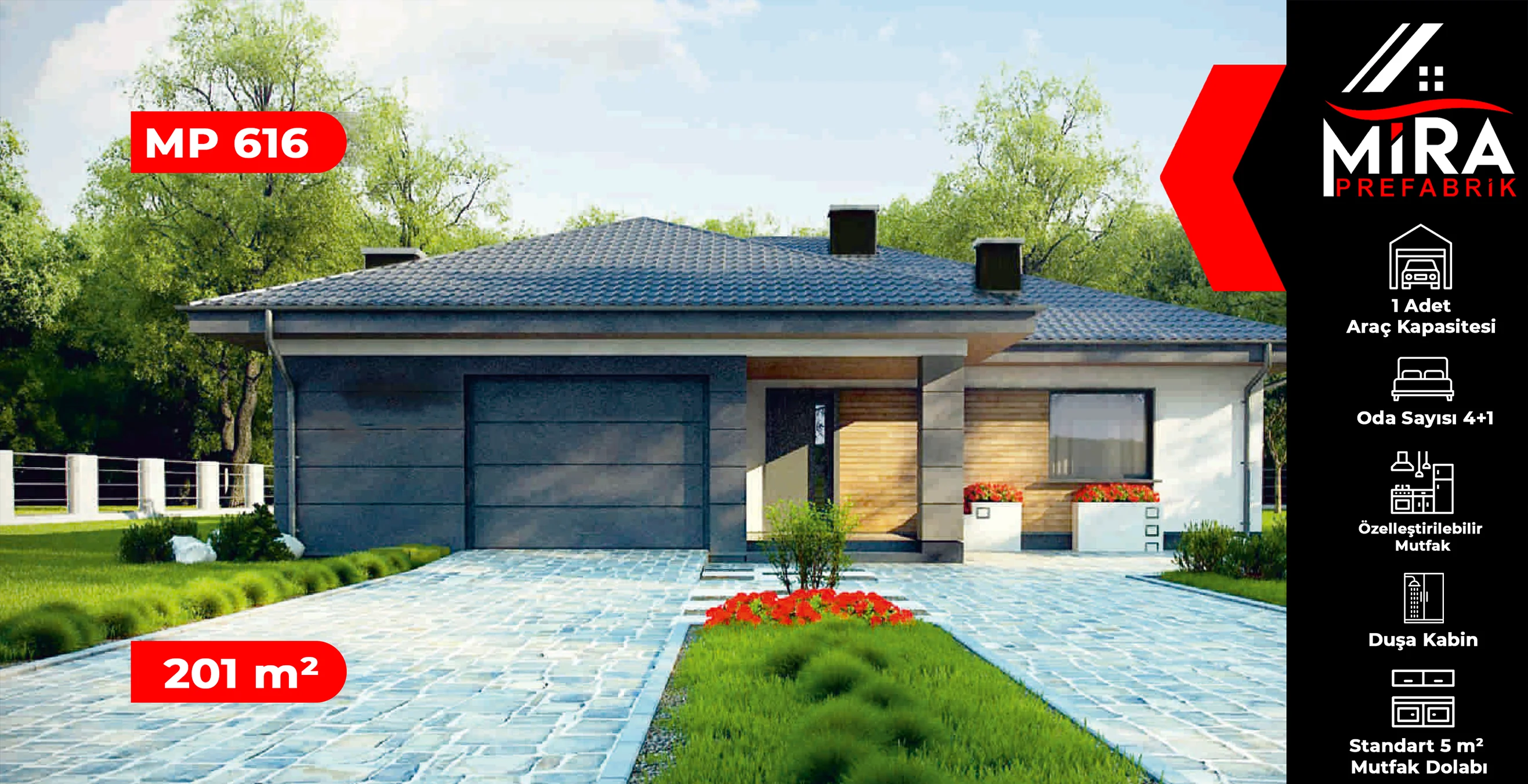 201 m² Çelik Ev Fiyatları