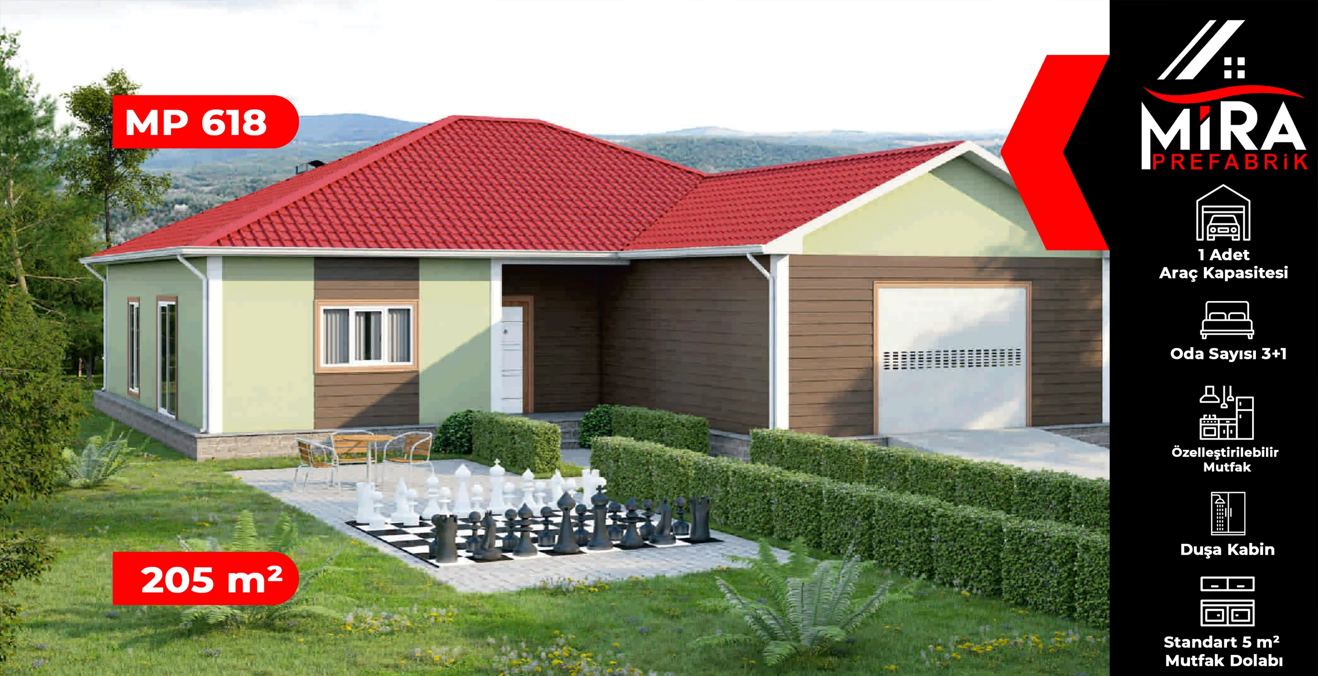 205 m² Çelik Ev Fiyatları