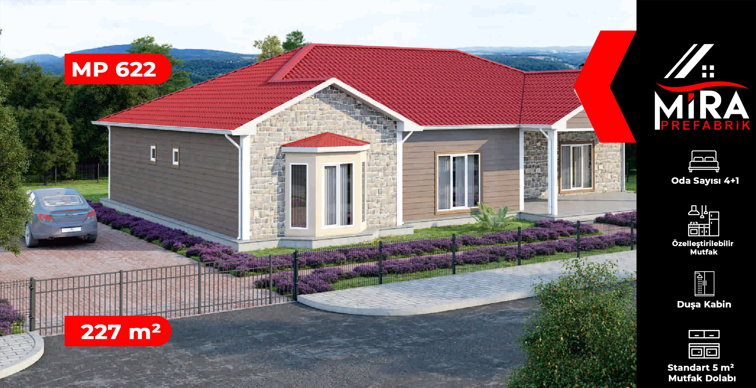 227 m² Çelik Ev Fiyatları