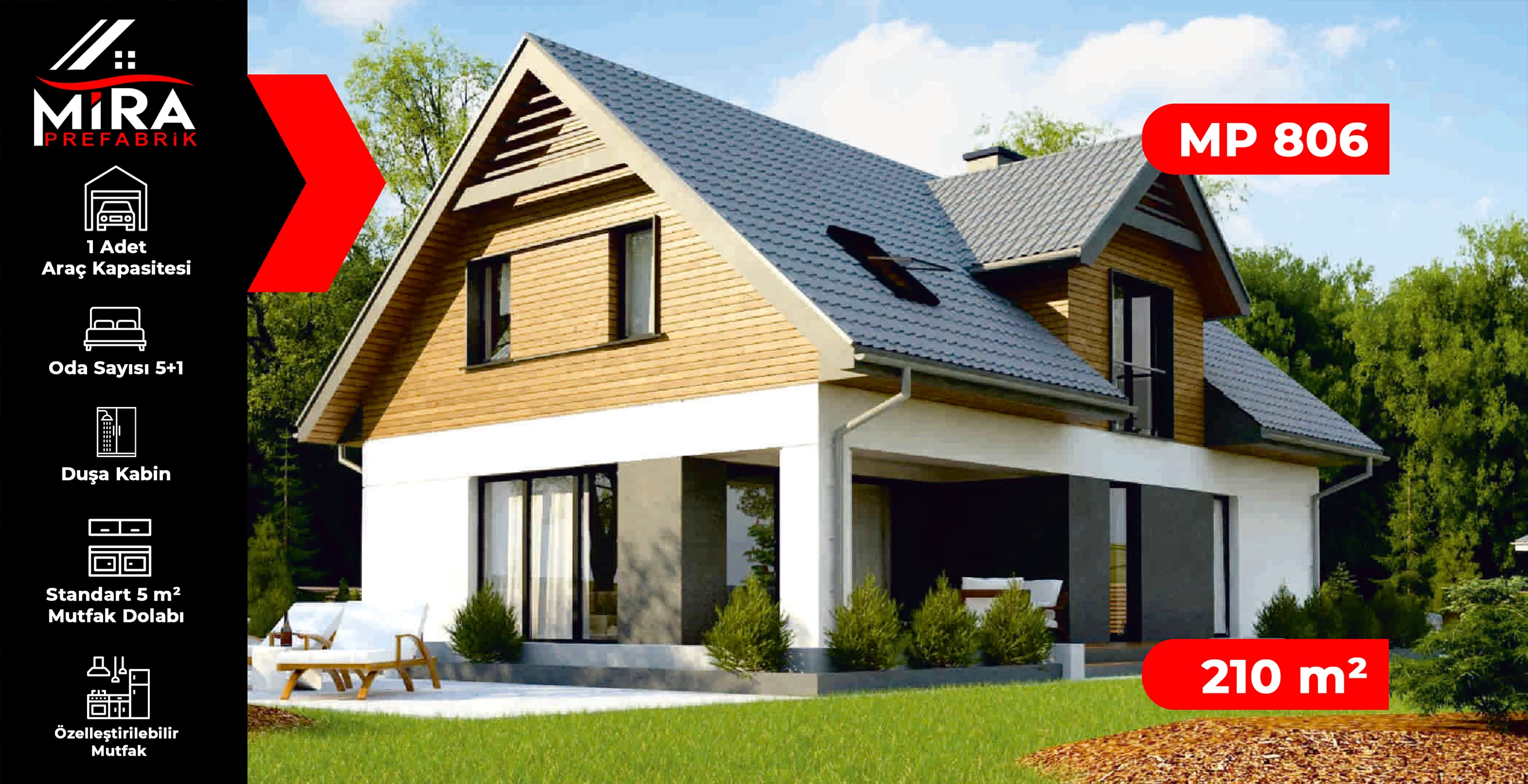 210 m² İki Katlı Çelik Ev Fiyatları