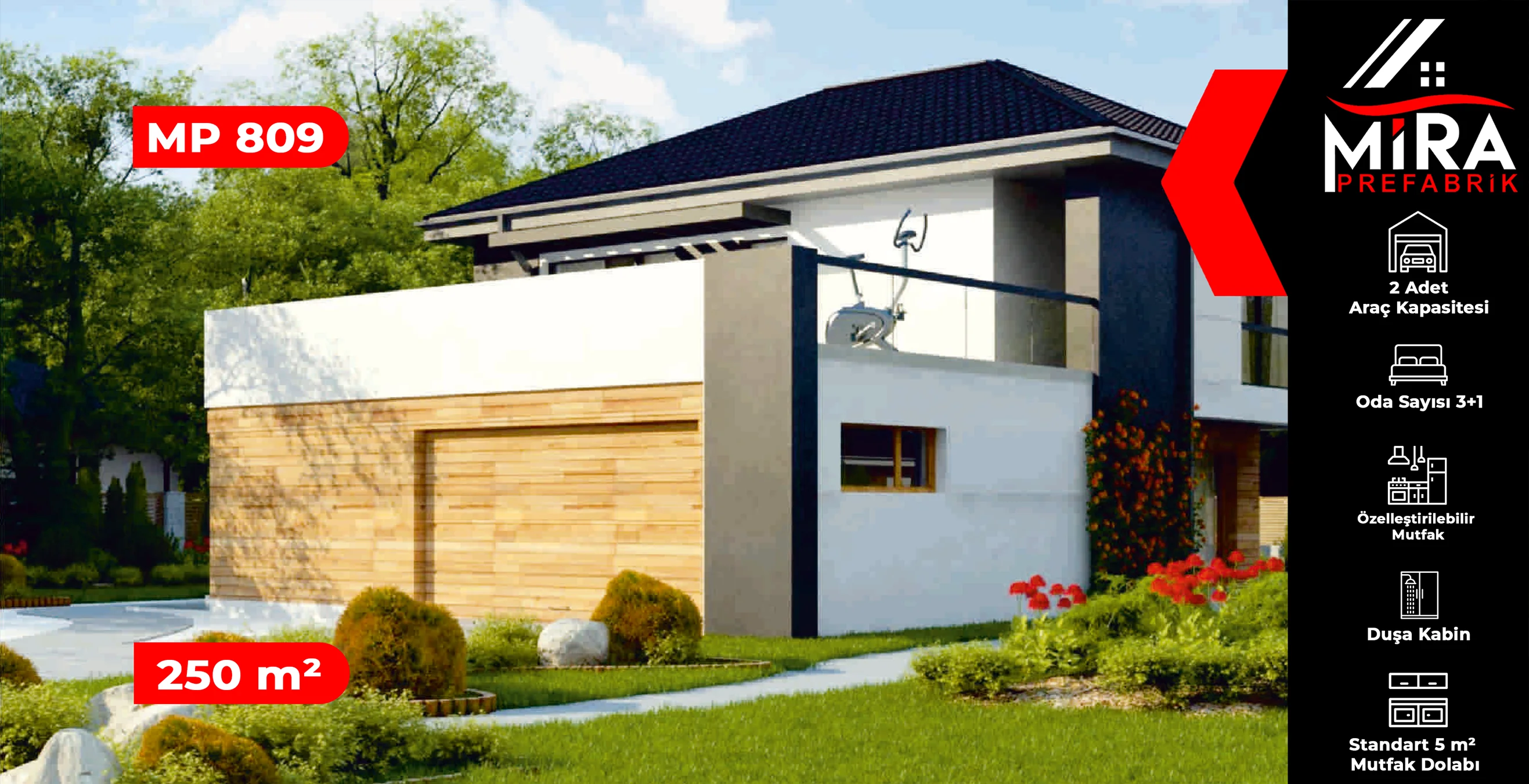 250 m² İki Katlı Çelik Ev Fiyatları